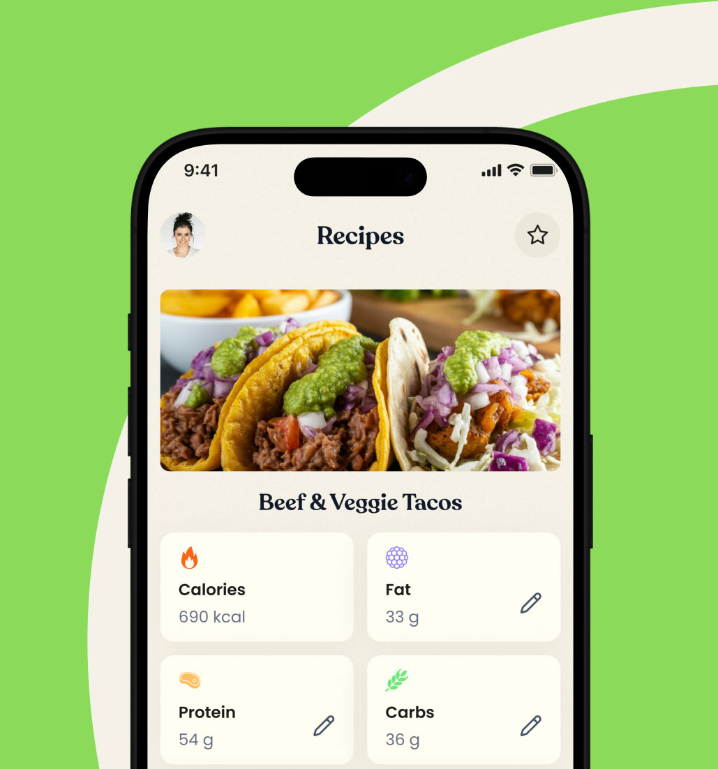 Personalized Recipes